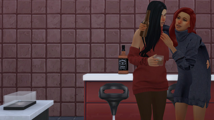 Pour Me Another One / TS4 Poses