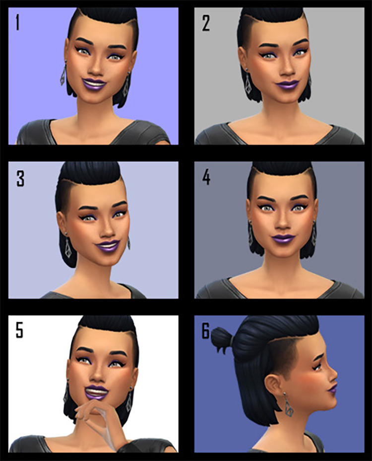 Sims 4 Up Close & Personal Gallery Pose Pack