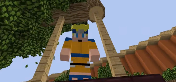 I made a naruto skin : r/Minecraft