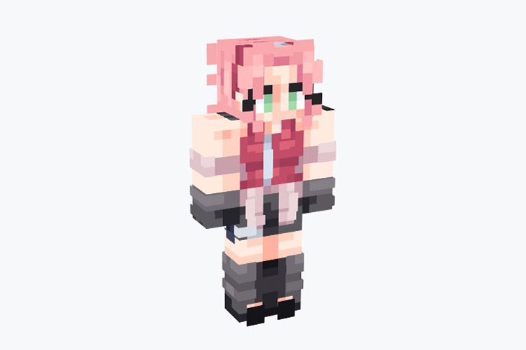 Sakura Haruno Skin For Minecraft