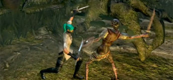 Parrying Attack with Dagger in DS Remastered