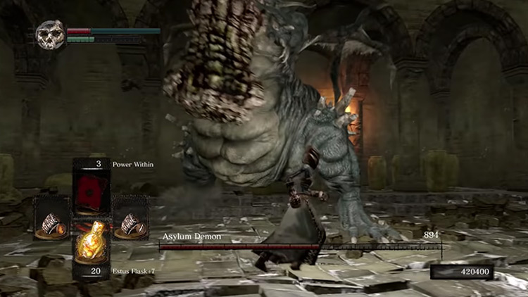 Dark Souls Remastered Caestus gameplay screenshot