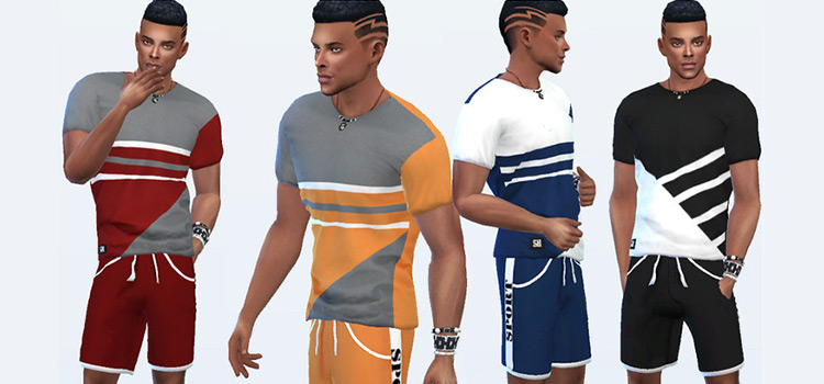 Best Sims 4 Athletic Shorts CC (Male + Female) – FandomSpot