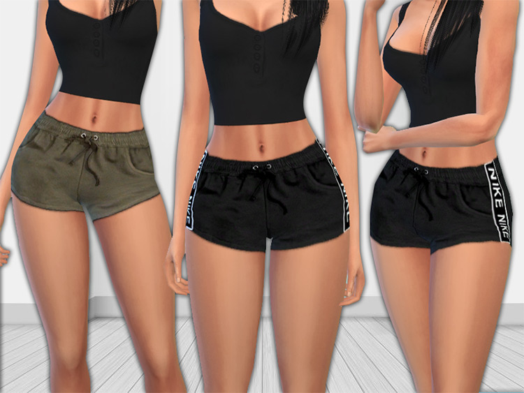 Best Sims 4 Athletic Shorts CC (Male + Female) – FandomSpot