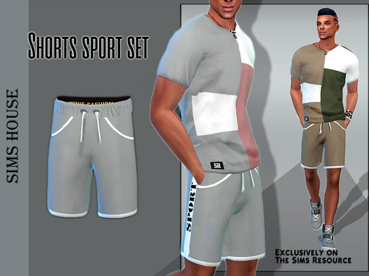 Shorts Sport Set Preview / Sims 4 CC