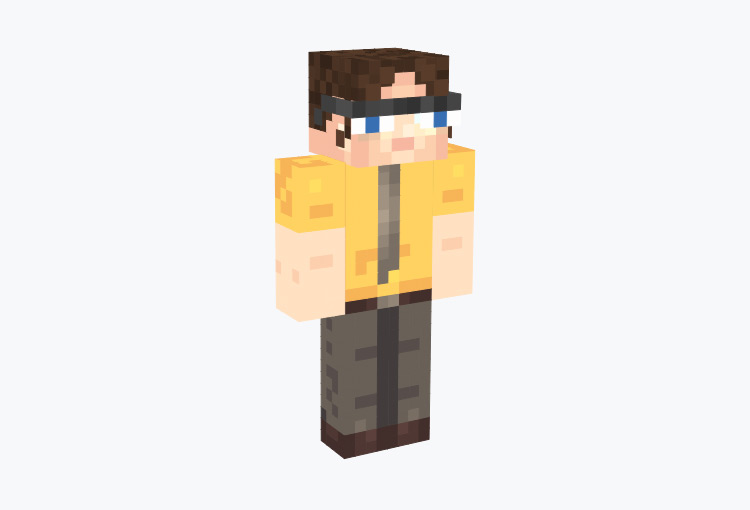 Dwight Schrute from The Office / Minecraft Skin