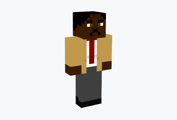 Stanley Hudson from The Office / Minecraft Skin