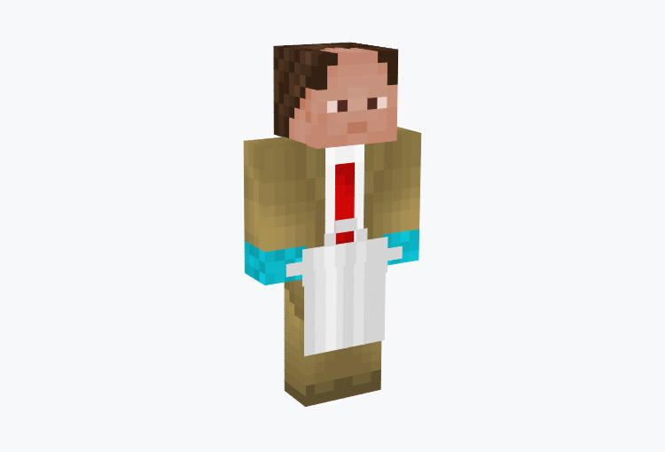 Kevin Malone with Chili / Minecraft Skin