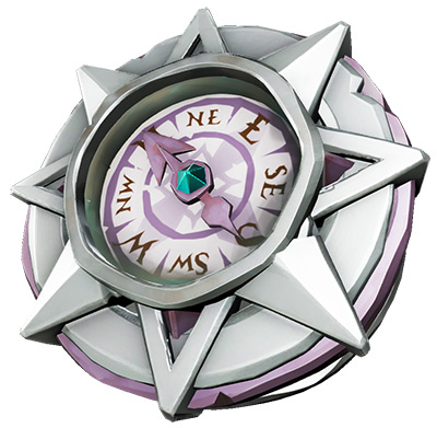 Silver Blade Compass from Sea of Thieves