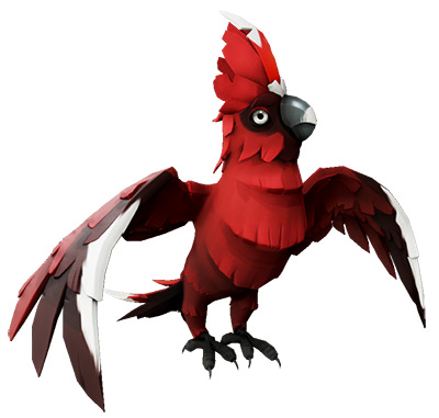 Campfire Cockatoo from Sea of Thieves