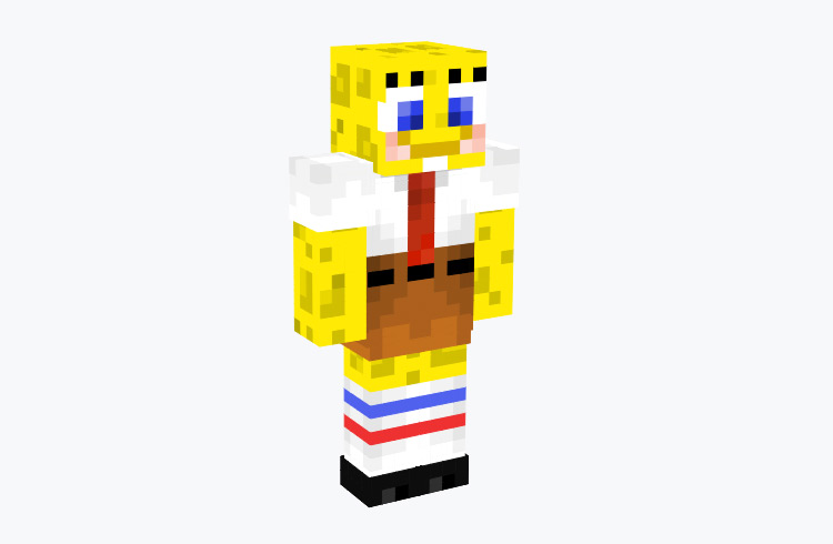 SpongeBob SquarePants / Minecraft Skin