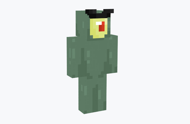 Sheldon J Plankton / Minecraft Skin