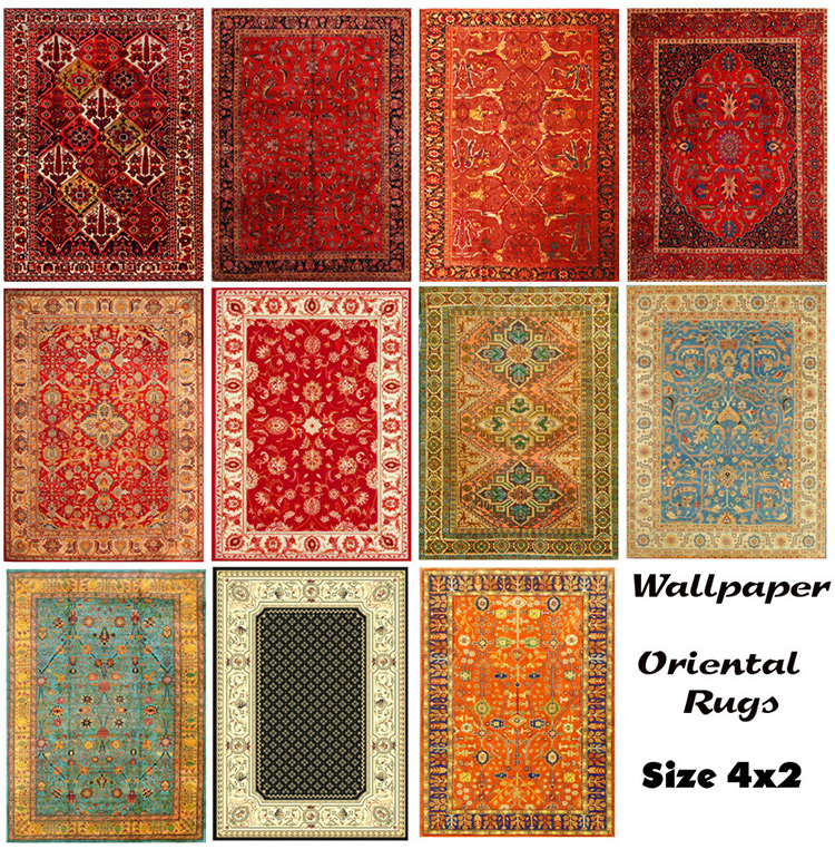 Oriental Rugs Set / Sims 4 CC