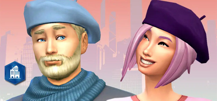 Sims 4 Beret CC For Guys & Girls (All Free)