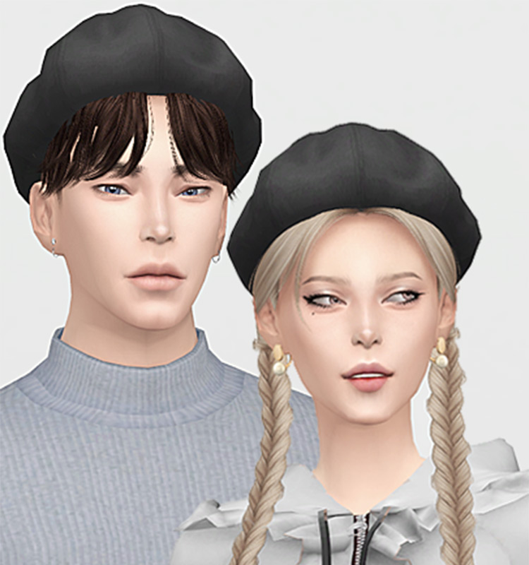 Sims 4 Beret CC For Guys & Girls (All Free) – FandomSpot