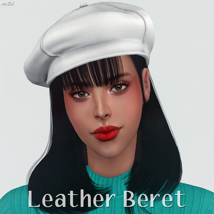 Sims 4 Beret CC For Guys   Girls  All Free    FandomSpot - 7