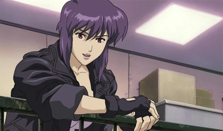 Motoko Kusanagi from Ghost in the Shell