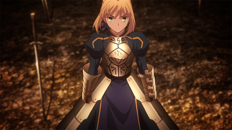 Saber from Fate Series