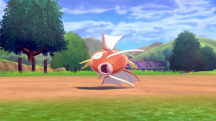 Pokemon Sword Magikarp screenshot