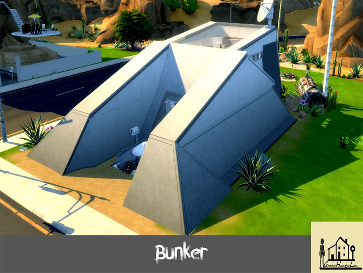 Apocalypse Bunker Lot / Sims 4 CC