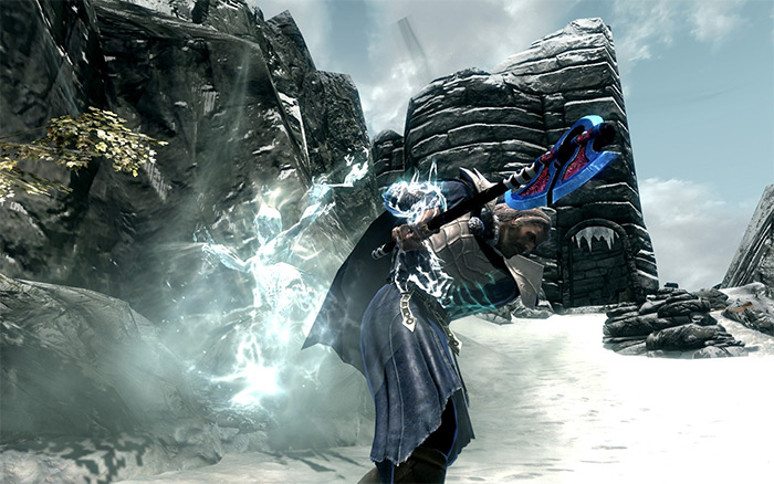 skyrim ice magic mod