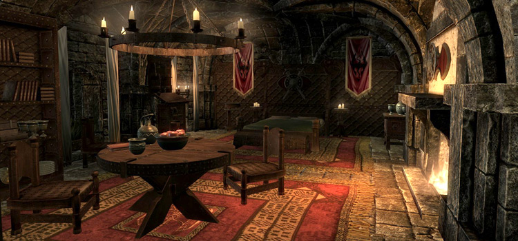 Skyrim - interior castle mod