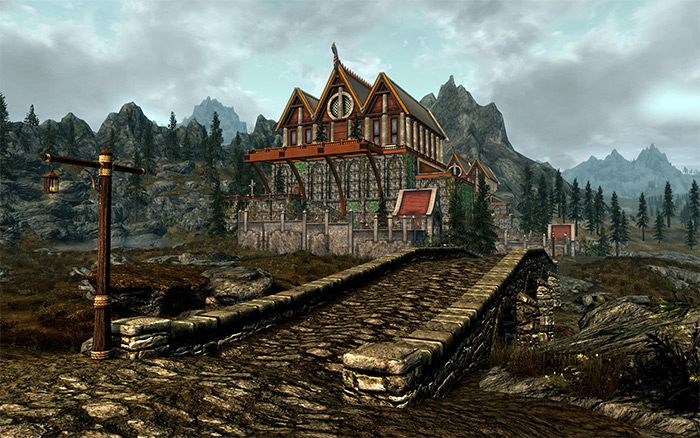 skyrim the evil mansion