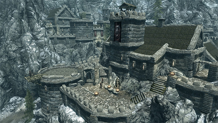 skyrim player home castle