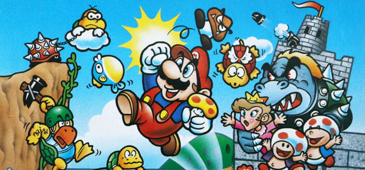 Best Super Mario Bros - official nintendo art