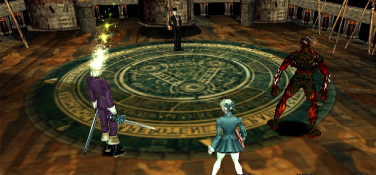 Shadow Hearts 2 battle scene