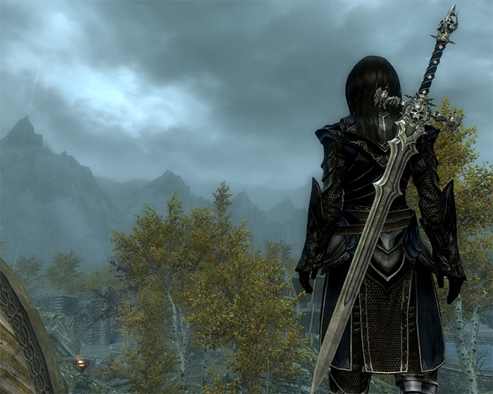 skyrim death knight mods