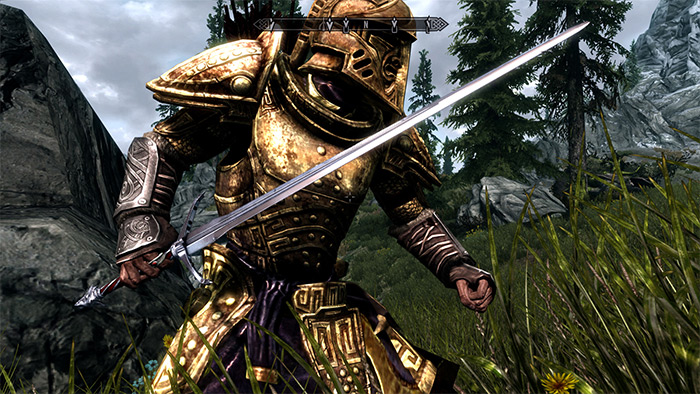 skyrim two handed sword mods