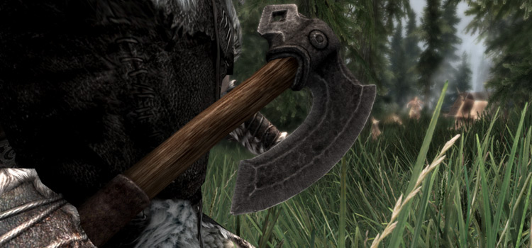 skyrim axes