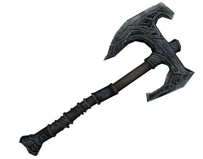 This unique weapon is a Nordic War axe that targets... 