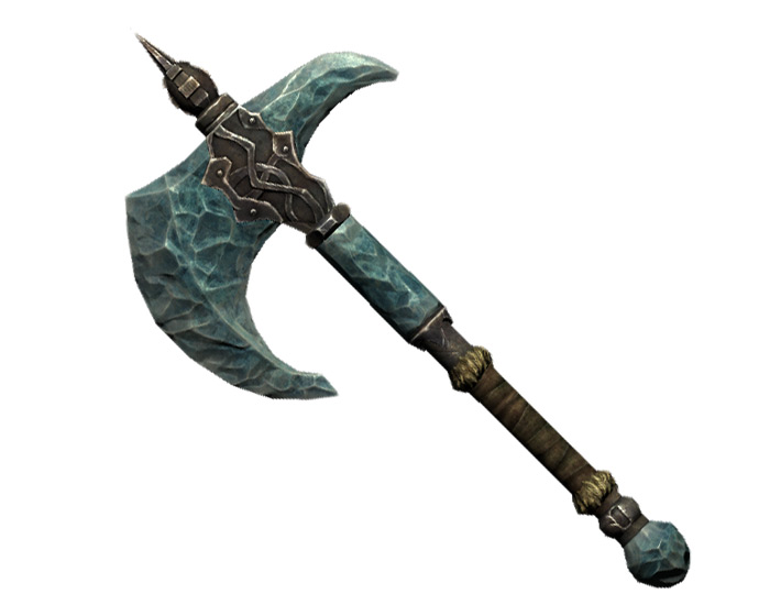 Stalhrim War Axe Skyrim