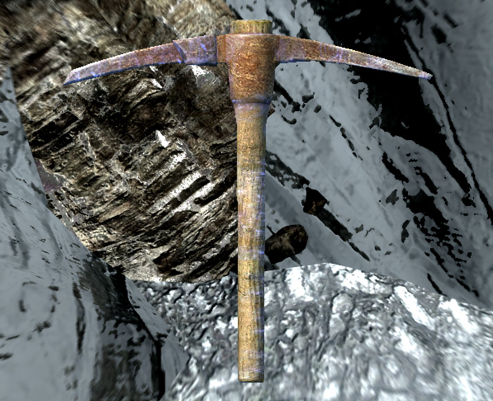 Notched Pickaxe in Skyrim