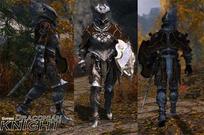 skyrim death knight mod