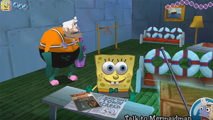 spongebob video games