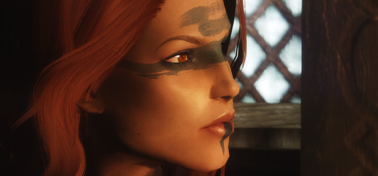 Aela Huntress reimagined in skyrim