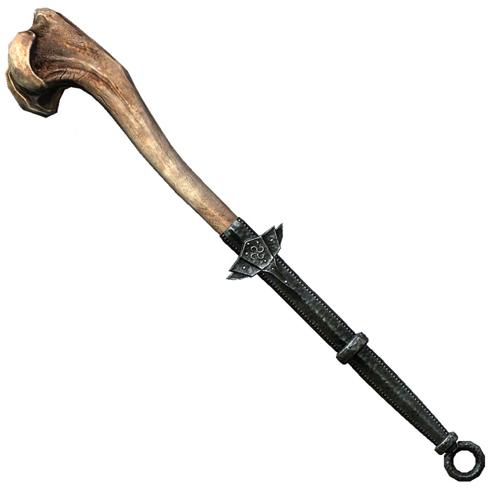 Dragonbone Warhammer in Skyrim