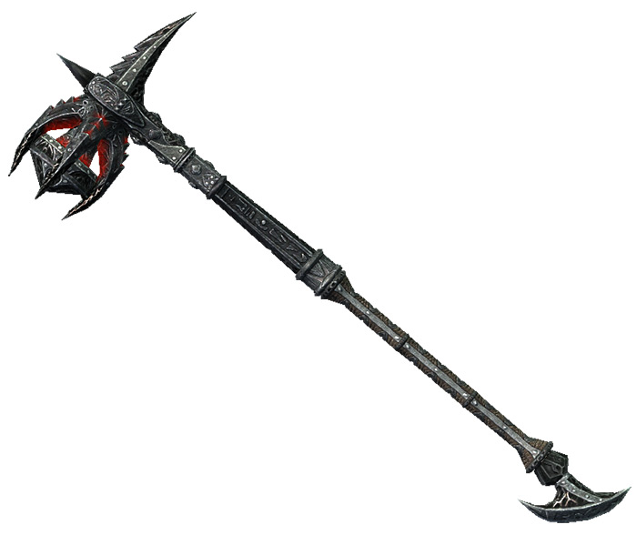 skyrim warhammer weapon mod