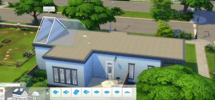 Sims 4 build mode screenshot