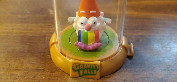 Puking gnome gravity falls toy