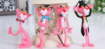Pink Panther retro classic toys collection