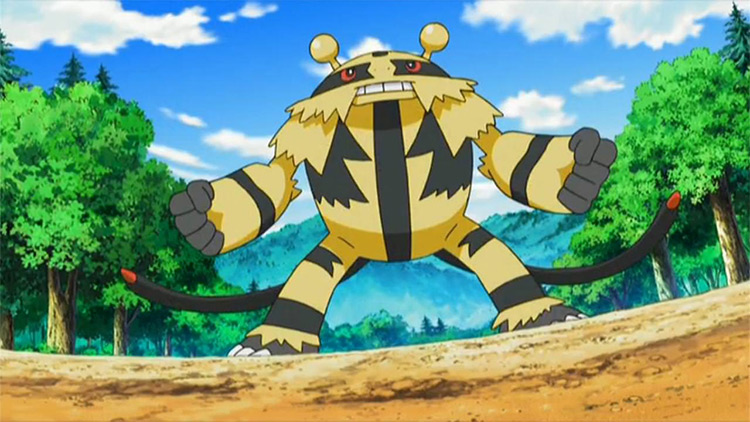 Electivire in the anime