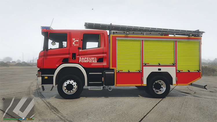 Scania Sapeurs-Pompiers France / GTA5 Mod
