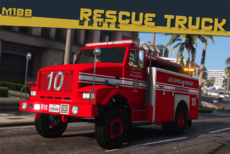 The Best Custom Fire Truck Mods for GTA 5   FandomSpot - 90