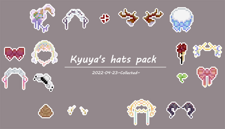 Kyuya’s Hat Pack / Stardew Valley Mod