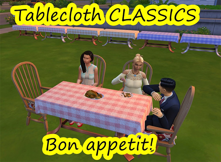 Tablecloth Classics / Sims 4 CC