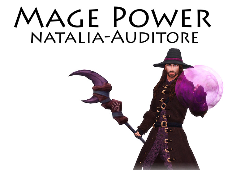 Mage Power by Natalia-Auditore / TS4 CC